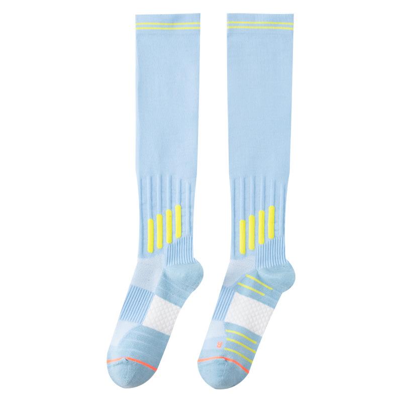 Ladies Spring and Autumn New Sports Running Yoga Fitness Thin Leg Non-slip Pressure Long Leg Socks