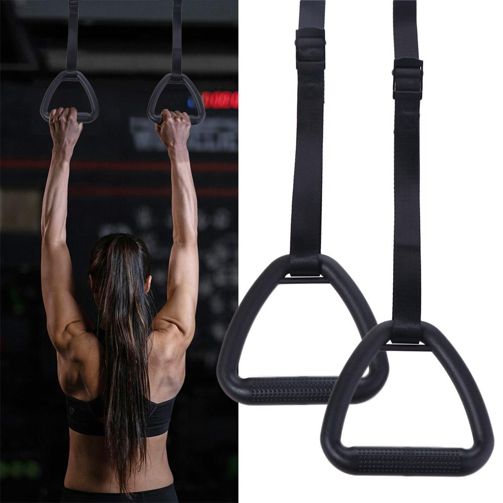 Сила рук Подтягивания Ручки Кольца Регулируемые Ремни Кольцо для Силовых Тренировок Детская Игрушка