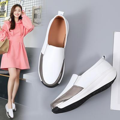 Новая спортивная обувь женская обувь на платформе обувь-качалка женская большого размера на танкетке повседневная обувь для мам