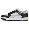Rebound Joy Fabric Synthetic Leather Comfortable Durable Low-Top Sneakers Unisex Sneakers Black White Gray 391077-02