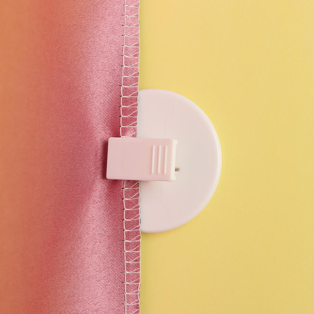 1pcs New Splash Guard Seamless Windproof Fixing Clip Self Adhesive Shower Curtain Clips