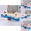 Kawaii Garden Ornament Resin Dog Seesaw Figure With Versatile Planting Decor For Gifts