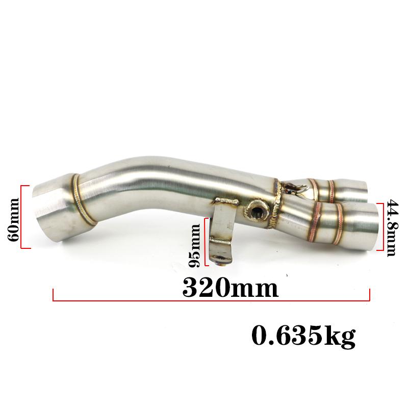 For Honda CBR 1000RR 2017 2018 2019 CBR1000RR CBR 1000 RR 17 18 19 Motorcycle Exhaust Muffler Mid Link Pipe