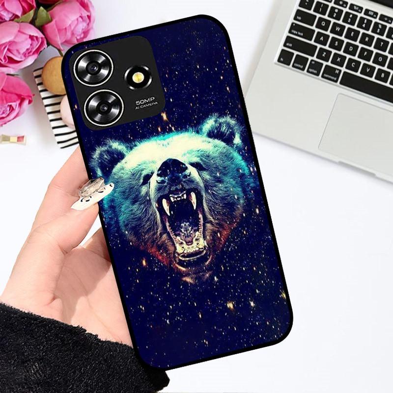 Cases For ZTE Blade V50 Smart Cute Astronaut Fashion Shockproof Soft Bumper For ZTE V50 Design 4G Coque For ZTE Axon 50 Lite