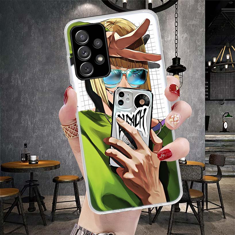 Bleach Синдзи Хирако Мягкий чехол для телефона для Samsung Galaxy A13 A14 A15 A16 A17 A53 A54 A55 A56 A57 A33 A34 A35 A36 A37 A23 A24 A25
