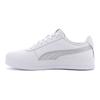 Puma Carina Кожа Классические Ретро Спортивные Низкие Кроссовки Женские Кроссовки Белые 370325-18