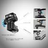 DF DIGITALFOTO Camera Monitor Mount ARRI Style Rotatable 360 Degrees Left and Right Adjustable 180 Degrees Front and Back Load Capacity Rotates and