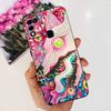 Для Infinix Hot 11 Play 6.82" Мягкие Силиконовые Чехлы Для Телефона Для Infinix Hot 11 Play 11play 10Play Чехол Роскошные Цветы Funda Capa