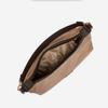 By ESquire Women S Beria Nylon Shoulder Bag Beige