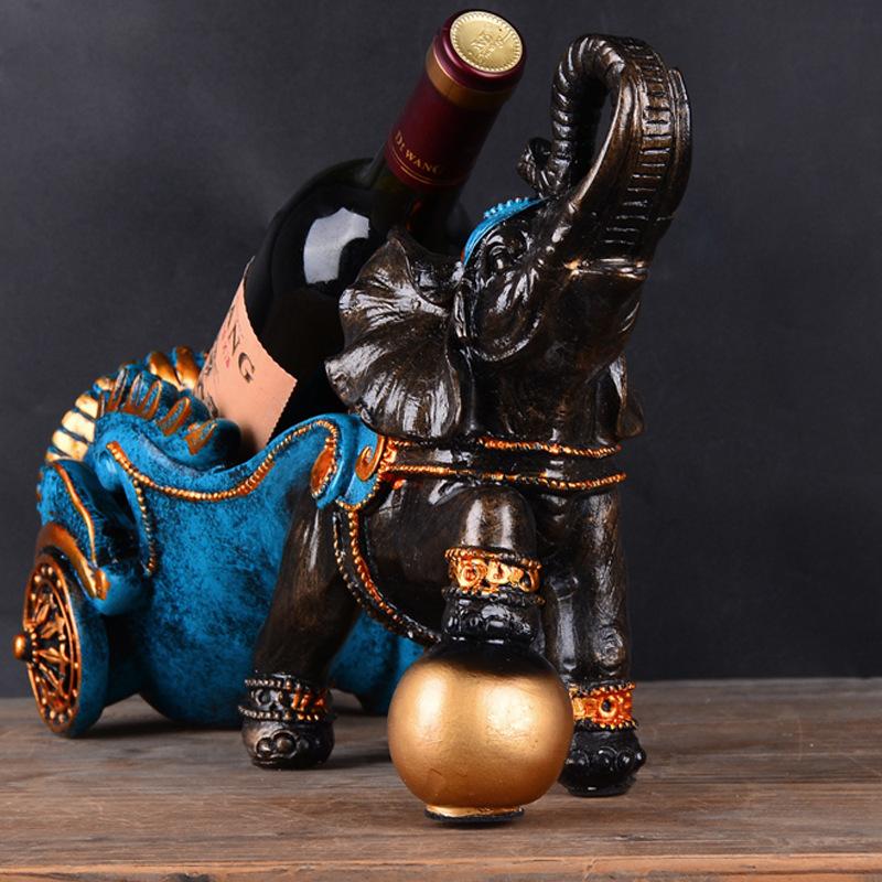 Украшения для красного вина, украшения для обеденного стола в современной гостиной, европейский стиль, креативное изображение, тележка для вина, украшение для шкафа, украшение для дома