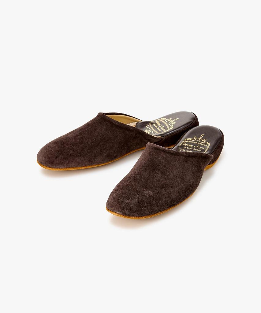 Man On The Boon [Bowhill] Suede Mule_Brown 4716118504