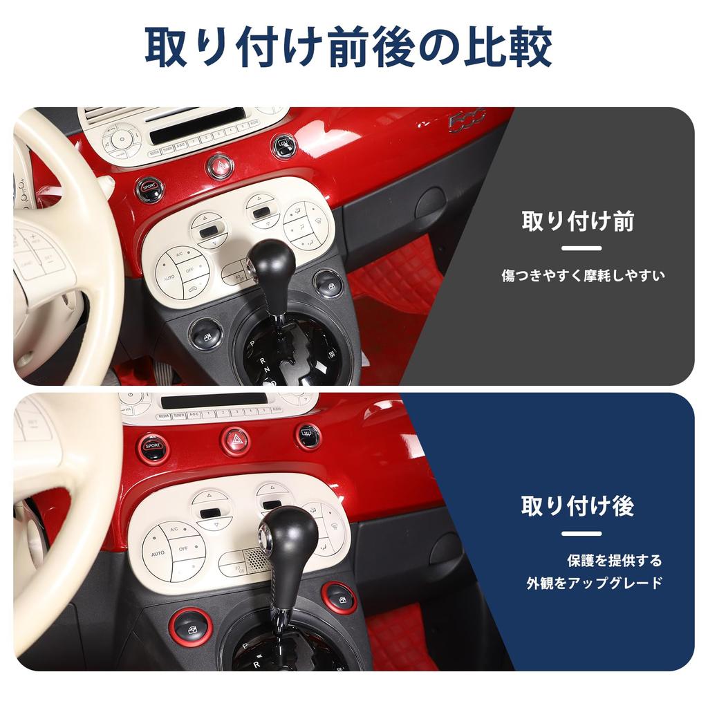 Hcilloend Новый Fiat 500/Abarth 595 695 Эксклюзив для 2010-2022 Переключатель Центральной консоли Кнопка переключения