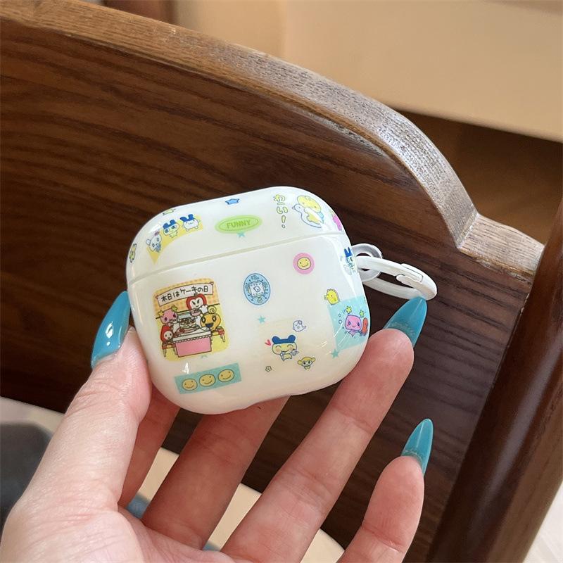 Fun cartoon Tuoma song map for AirPods 1 /pro1 earphone protective case two or three generations of new models