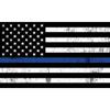 10Pcs Stickers New American Flag Decal Classic Biker Gear Reflective Thin Blue Line Decal Tattered Sticker