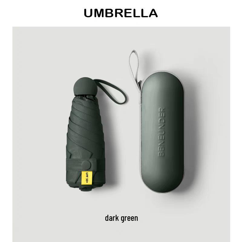 50% скидка на женский портативный солнцезащитный зонт - Защита от УФ-лучей, Ручное складывание, Зонт от дождя и солнца