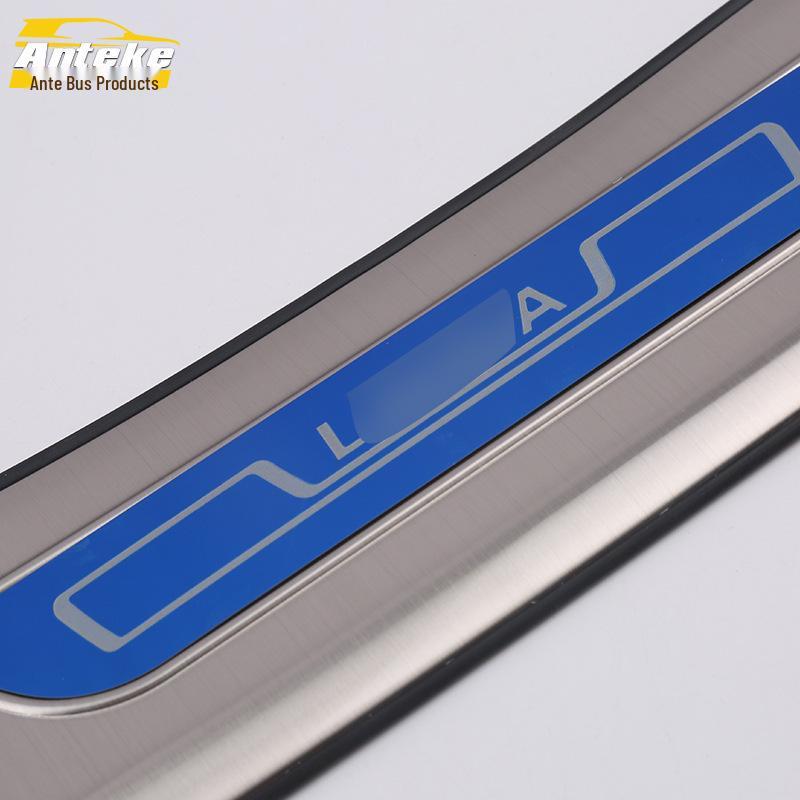 Compatible Lavida Rear Guard Plate & Trunk Protection Pedal Stainless Steel Sequin Modification.