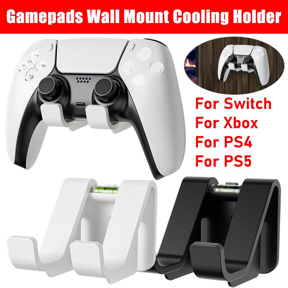 Универсальный настенный держатель для геймпадов PS4/PS5, для игрового контроллера Xbox, ручка, охлаждающая вешалка, кронштейн для аксессуаров Switch