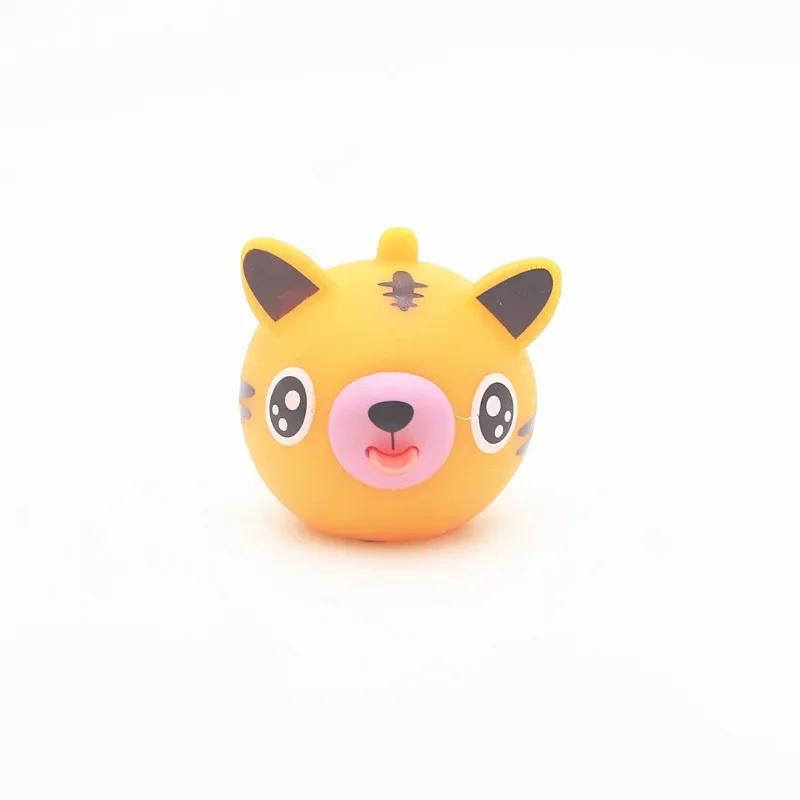 Talking Animal Baby Toys Jabber Ball Tongue Out Stress Relieve Soft Cute Tiger Pig Dog Ball Great Gifts for Kids Adult Baby Toy