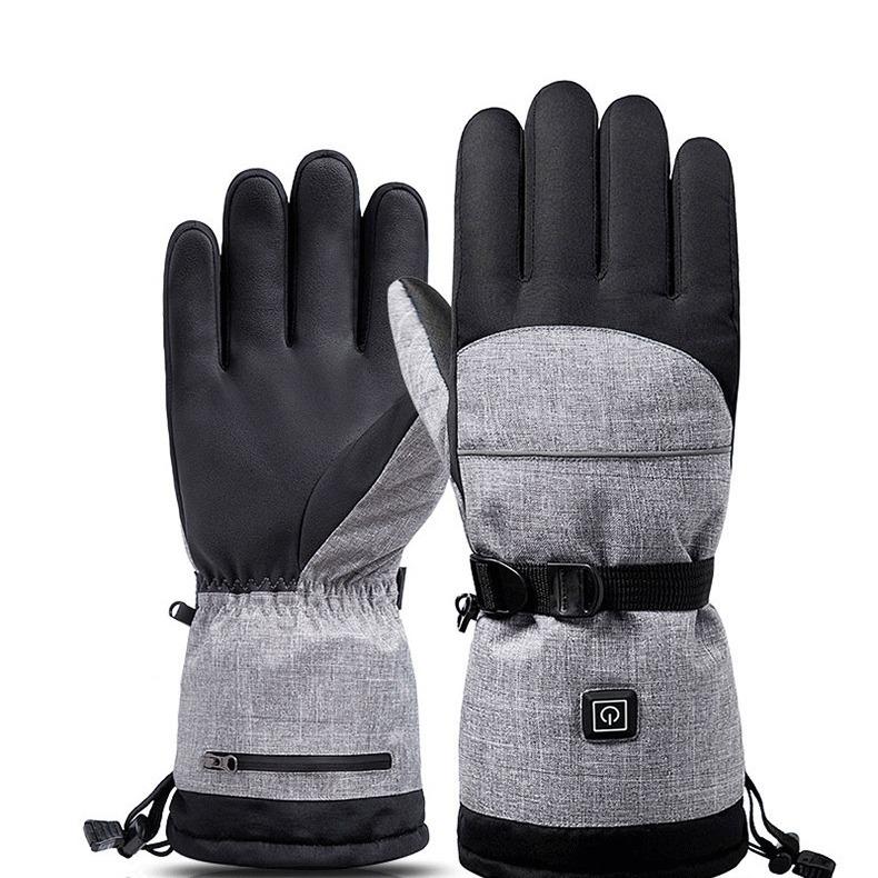 Unisex Winter Electric Heated Gloves - Ideal for Skiing, Cycling, and Outdoor Cold Protection.