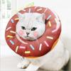 1pcs Adjustable Cat Recovery Collar Donuts Cat Elizabethan Collar Pet Dog Neck Cone Recovery Collar for Anti-Bite Lick Surgery