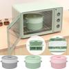 Microwave Safe Microwave Silicone Steamer Microwave Steamer Bowl  Vegetables Cooking