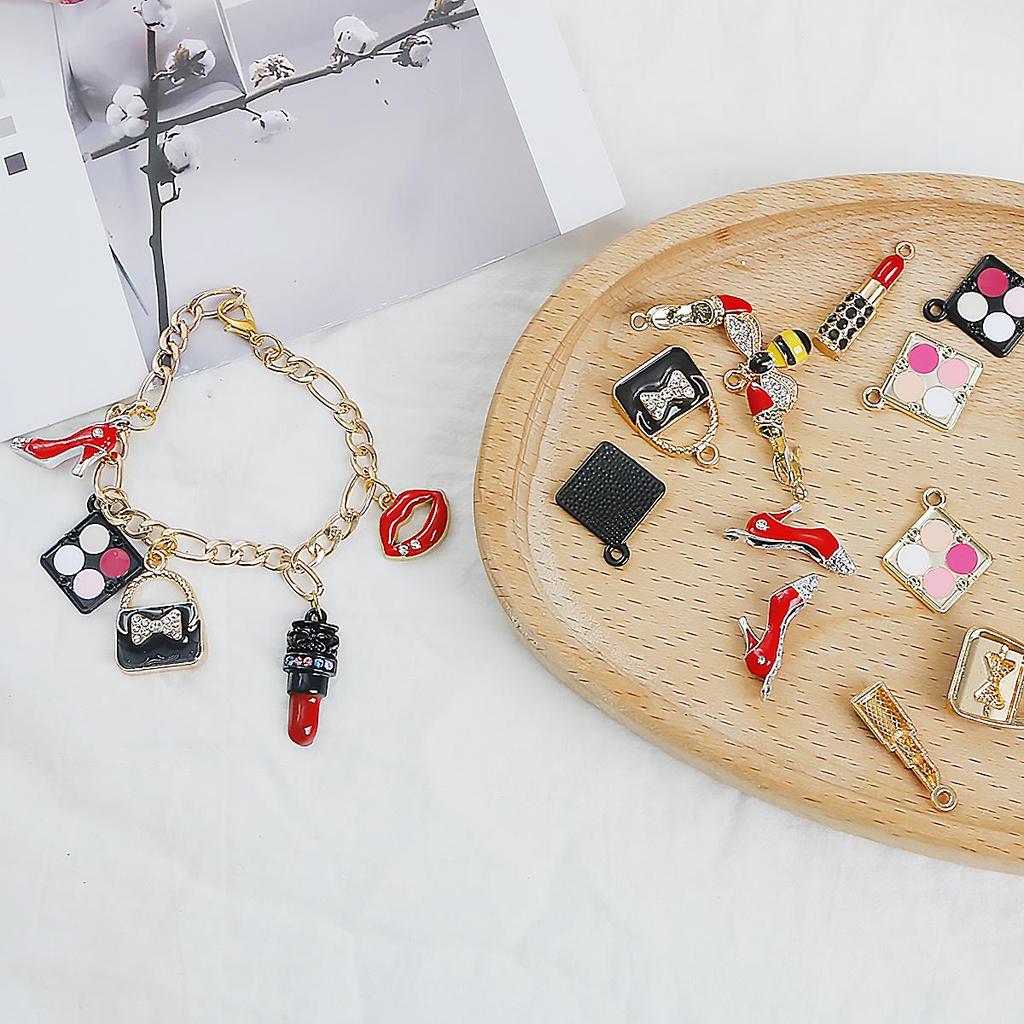 2/4 шт., вставка масла с бриллиантами, элемент красоты, аксессуары из сплава металла для изготовления ювелирных изделий, ожерелье, браслет, серьги «сделай сам»