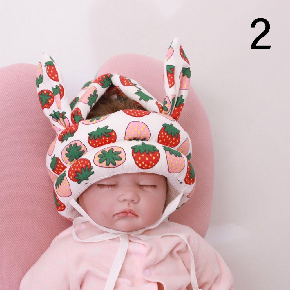 Мультяшный детский защитный шлем, мягкая шапка для предотвращения столкновений, полезная накладка от падения для малышей