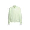 Spacer Bomber Jacket Solid Color Loose Fit Flight Sports Casual Jacket Men Jacket Lime-Green JJ3790