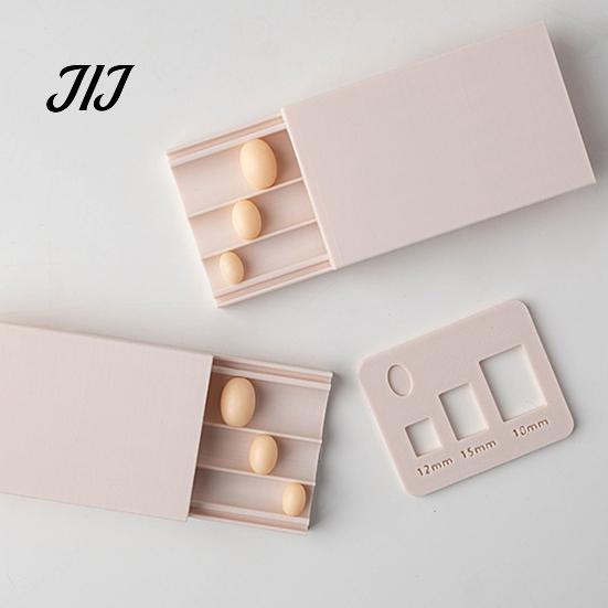 Oval Bead Roller 1 Set Polymer Clay Ball Maker, Modeling Tools for 10mm 12mm 15mm Beads, Jewelry Making Tool Crafting
