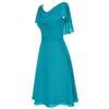 Women Formal Wedding Bridesmaid High-waist Party Ball Prom Gown Cocktail Dress