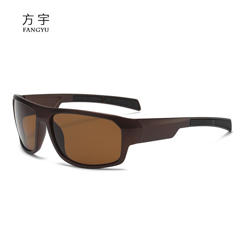 Box sports cycling sunglasses full frame sand black elastic paint no accessories sunglasses European and American spot