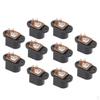 10 Pieces DC Power Supply Female Socket 5.5x2.1mm Type Mount