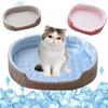 Матрас для собак, питомник, летнее ощущение холода, кошка, корги, маленький и средний размер, ледяной шелк, крутое гнездо, аксессуары для домашних животных