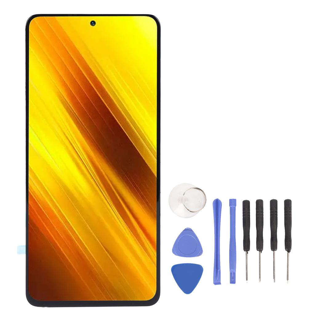 Замена экрана TFT LCD для POCO X3 120 Гц емкостный полноэкранный сенсорный экран замена с