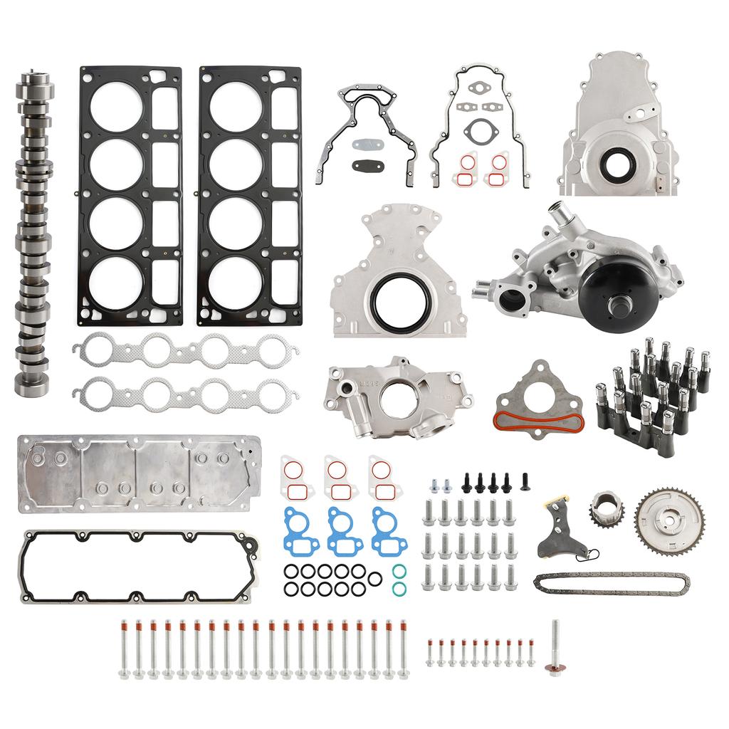 NON AFM DOD Cam Lifter Kit with Valley Cover +more for Chevy GM Truck 5.3L 07-13