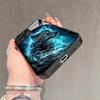 Закаленное стекло с узором синего пламенного волка для iPhone 17 16 15 14 13 12 11 Pro Max 17Air 16E 7 Plus XR XS