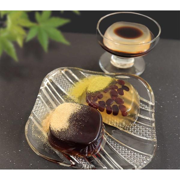 Kawachi Surugaya Рисовые лепешки Вараби и Кудзумоти (кузумоти) 5шт. Вагаси