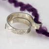 Accessories Adjustable Thimble Ring Knitting Loop Crochet Ring Sewing Accessories Yarn Guides