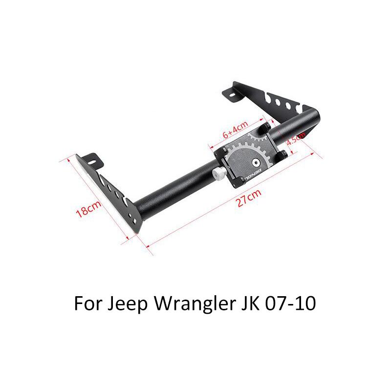 SHINEKA Center Console Phone Holder GPS Stand Support for Jeep Wrangler JK 2007 2008 2009 2010 2011-2017 Interior Accessories