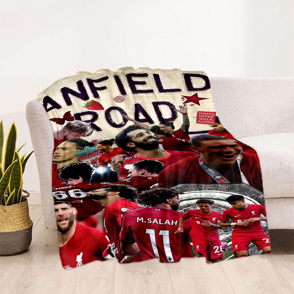 Liverpool Football Club Blanket Ultrasoft Suitable For Office Sofa Chair Four Seasons Universal Modern Best Holiday Gift For Friends Family