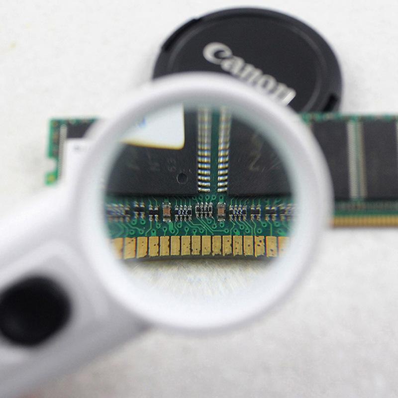 15-кратная лупа со светодиодной подсветкой, лупа для пожилых людей, перезаряжаемая лупа, освещенные ручные очки для чтения, для пожилых людей