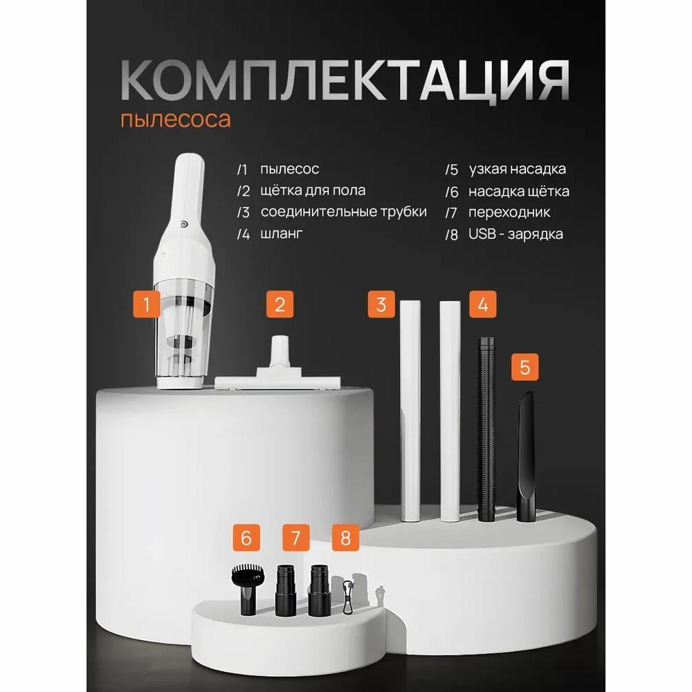 Пылесос для дома вертикальный беспроводной 2 в 1