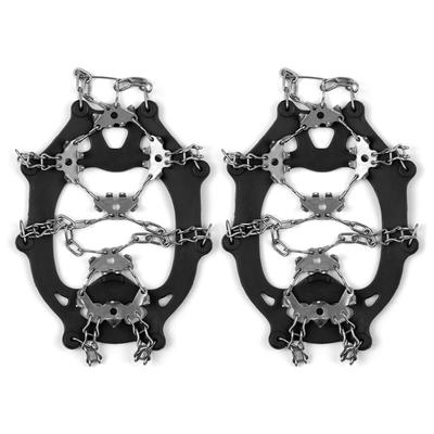 201 Нержавеющая сталь 24 зубца Ice Claw противоскользящий чехол для обуви от снега