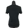 Made in Japan RALPH LAUREN Short Sleeve T-Shirt L Women Black Logo Print Stretch(USED)