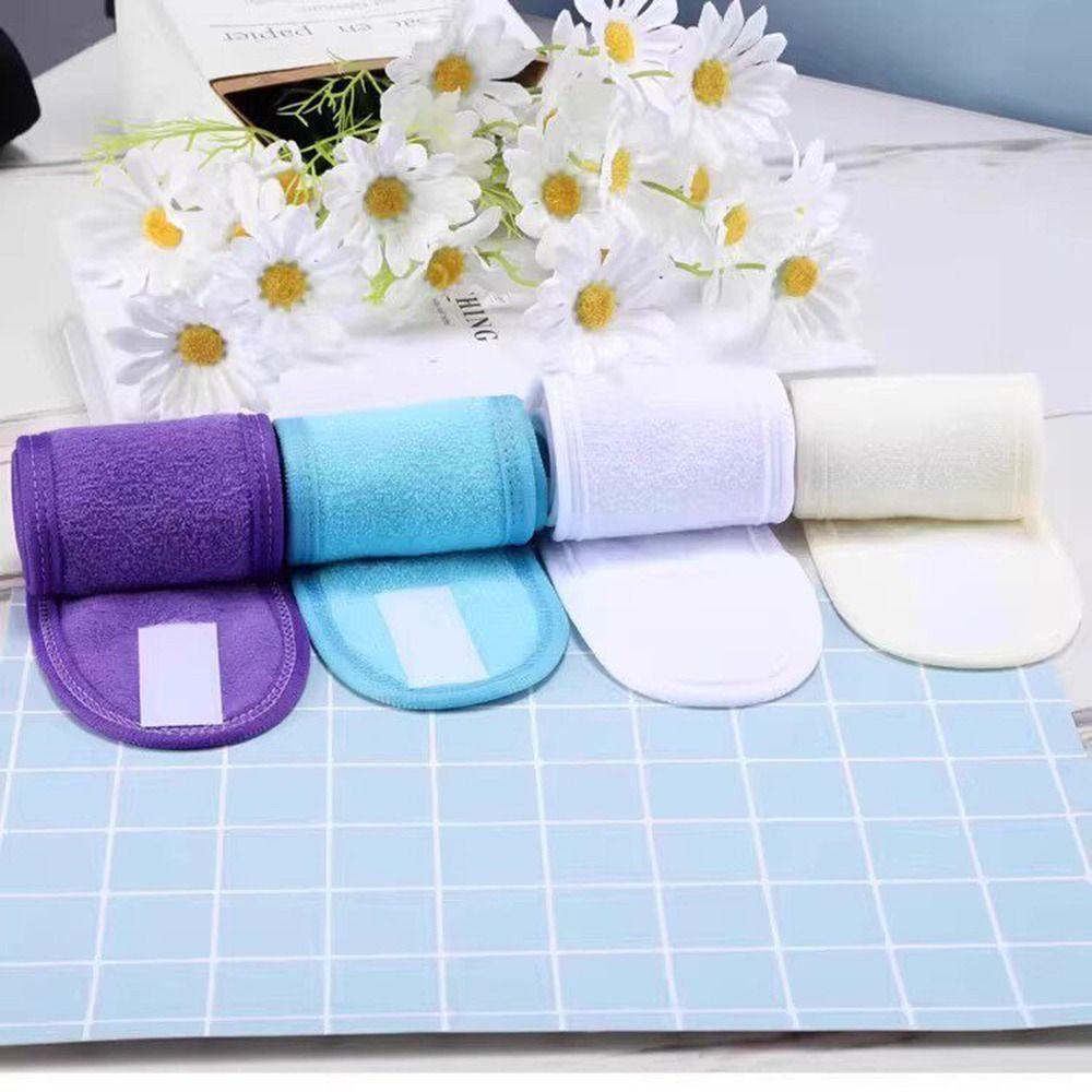 Non-slip Wide Hairband Stretchable Hair Band New Towel Headband Makeup