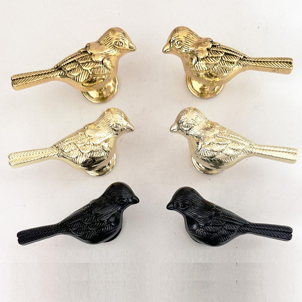 Ручка для шкафа Ручка в форме птицы Ручки для ящиков Ручки для дверей шкафа из цинкового сплава Ручка для ящика Фурнитура для мебели