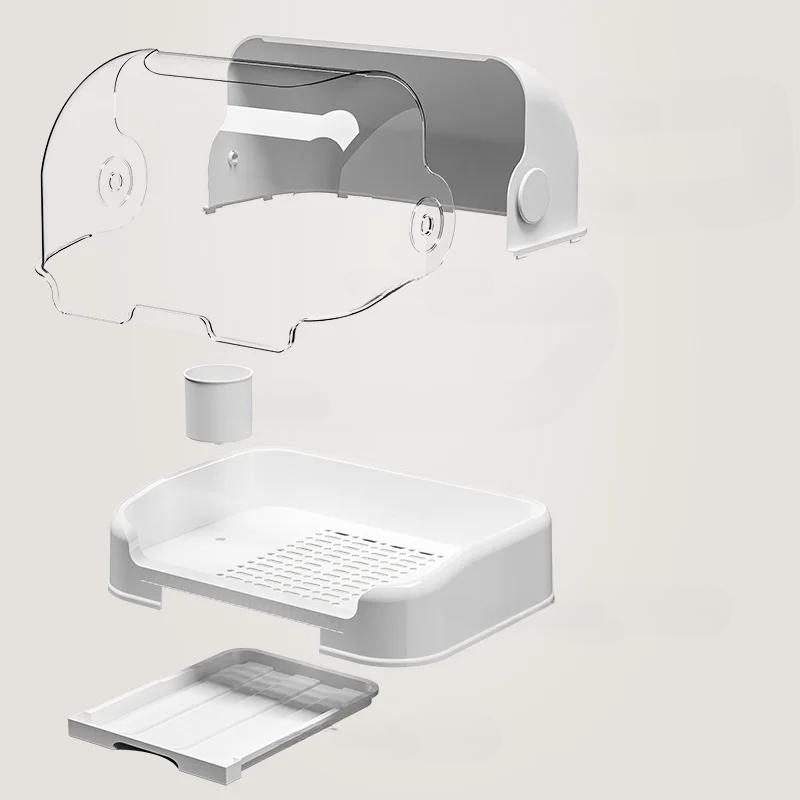 Baby Feeding Bottle Drain Rack Nipple Feeding Cup Holder with Cover Storage Drying Rack Bottle Cleaning And Drying Machine