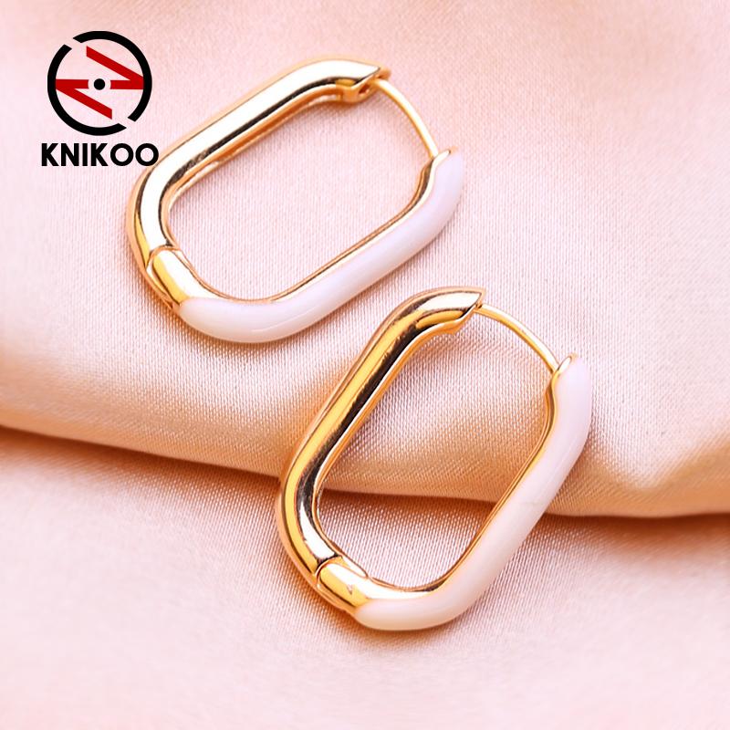 KNIKOO Clip Earrings For Women Fashion Earrings Jewerly For Wedding Party Gifts