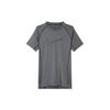 Logo Round Neck Pullover Tight Short Sleeve T-Shirt Men Tops Slate-Grey DD1993-068