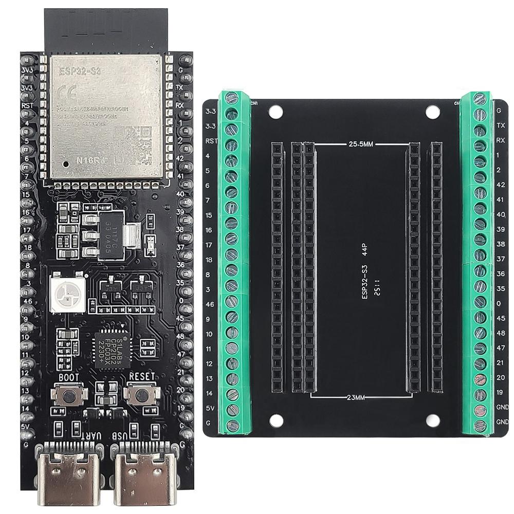 Отладочная плата ESP11-S1 с адаптером расширения, модуль Wi-Fi BT 1.1G, 8 МБ PSRAM, N16R8, 11-контактный, тип CP1111 Type-C, ESP11-S1-DevKitC-1